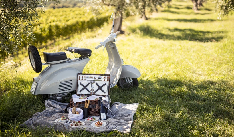 Picknick im Freien