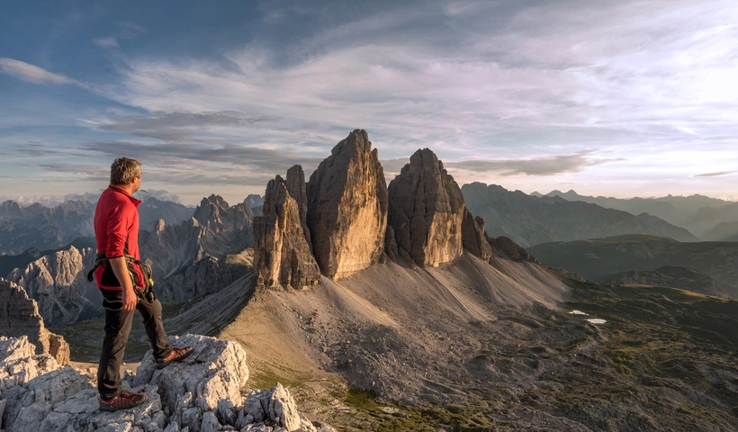 Beim Weitwandern in die Ferne schweifen