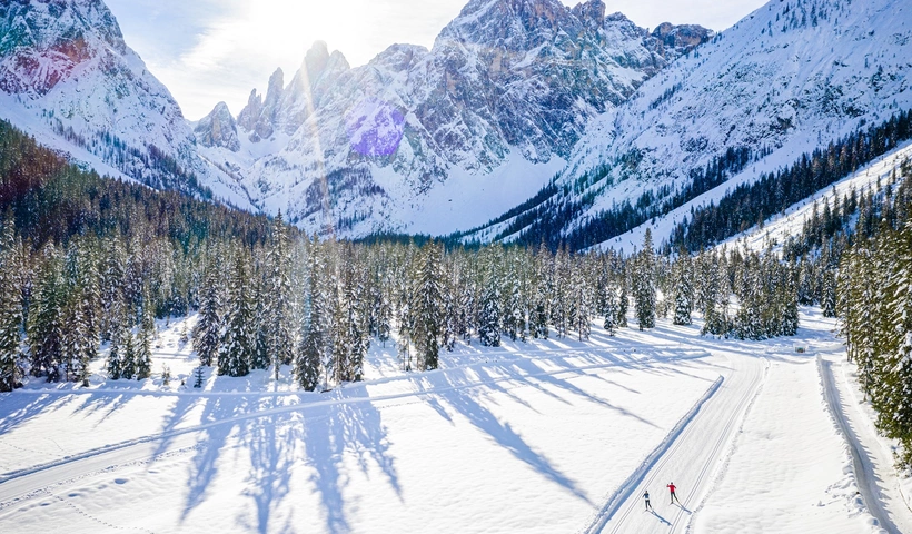 Langlauf in Sexten: Im Rhythmus der Spur