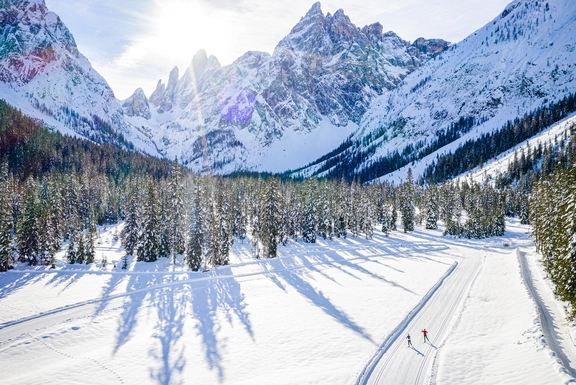 Langlauf in Sexten: Im Rhythmus der Spur