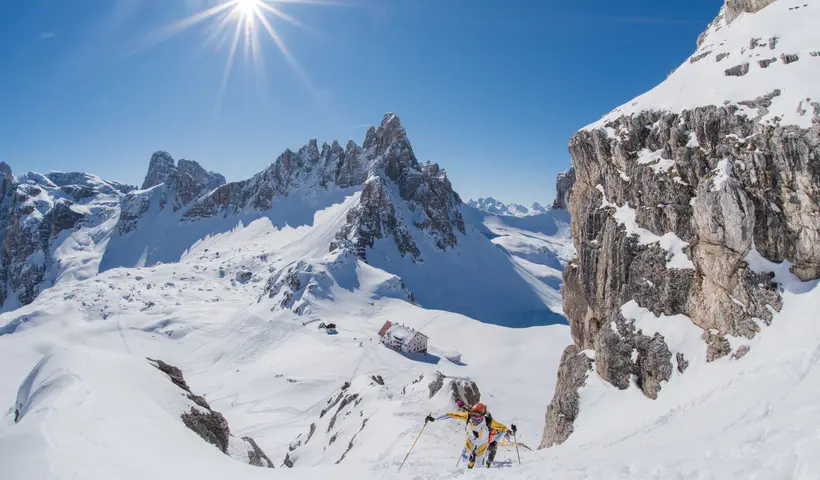 Erster Skitourenlehrpfad in Sexten