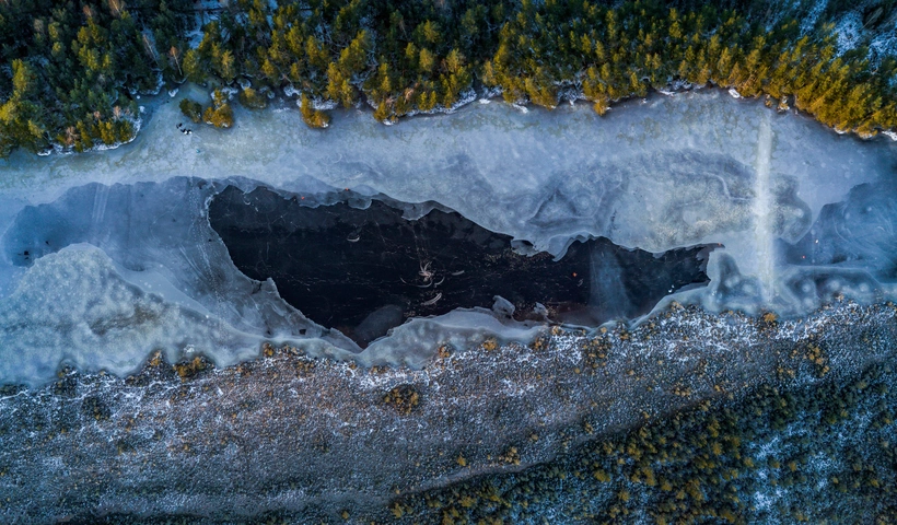 Winterliche Aktivitäten in Estland