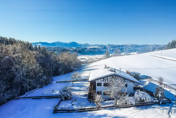 Vier Ferienhöfe für den perfekten Winterurlaub auf dem Bayerischen Land