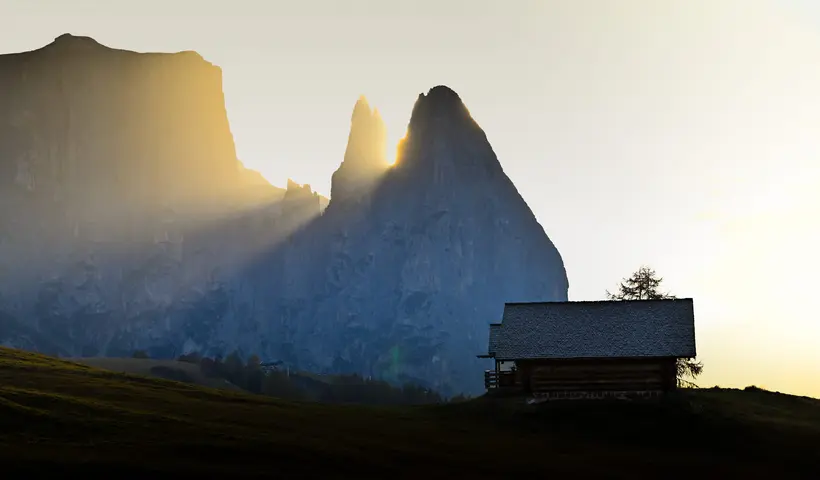 Einsam am Berg